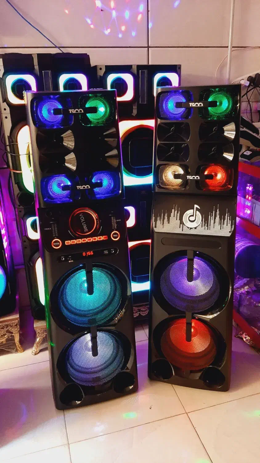 جشنواره زیر قیمت باند اسپیکر جفتی برقی تسکو سوگلی|سیستم صوتی خانگی|زنجان, |دیوار