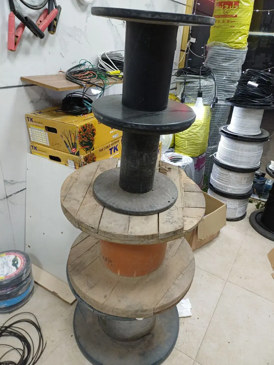 انواع قرقره چوبی/پلاستیکی/سیمانی|مجسمه، تندیس، ماکت|رودسر, |دیوار