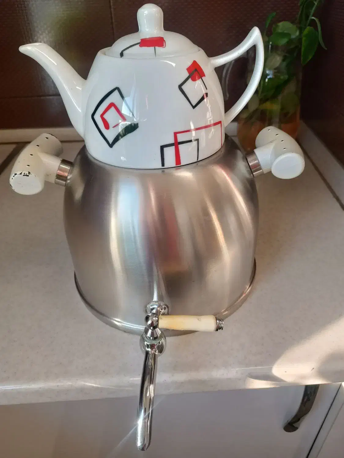 کتری و قوری|قوری، کتری، قهوه‌ساز دستی|تهران, خاک سفید|دیوار