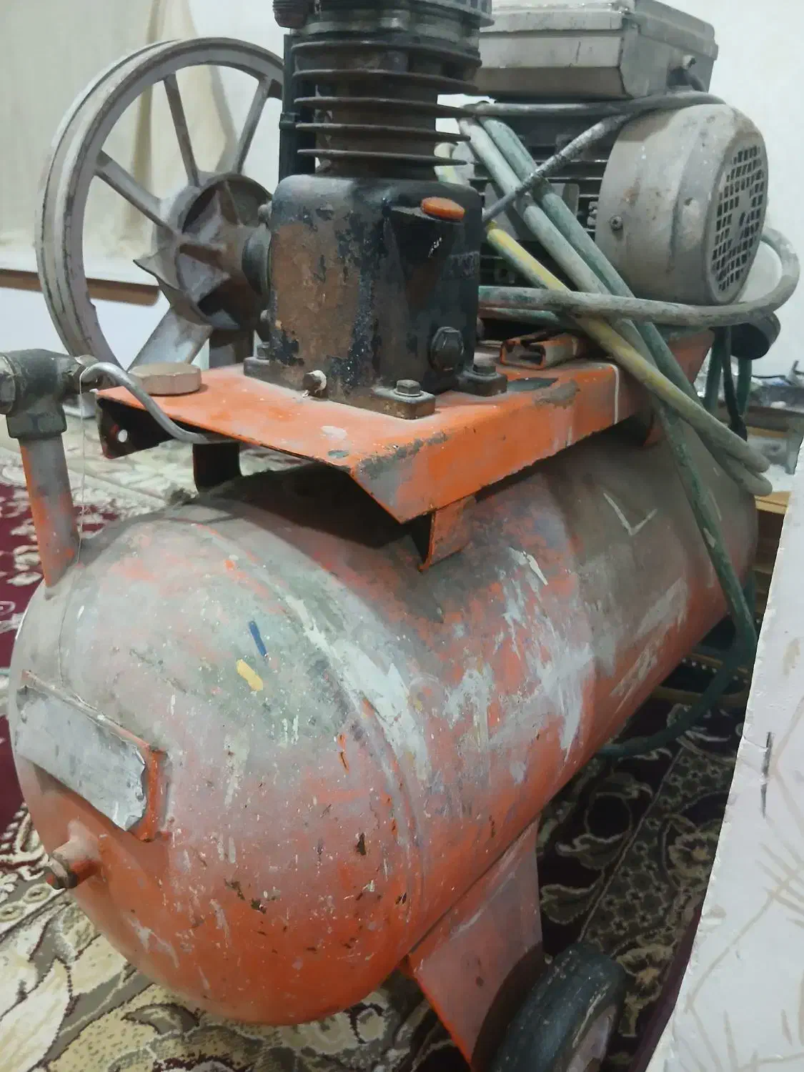 کمپرسور ۵۰ لیتری|ابزارآلات|اهواز, پردیس دو|دیوار