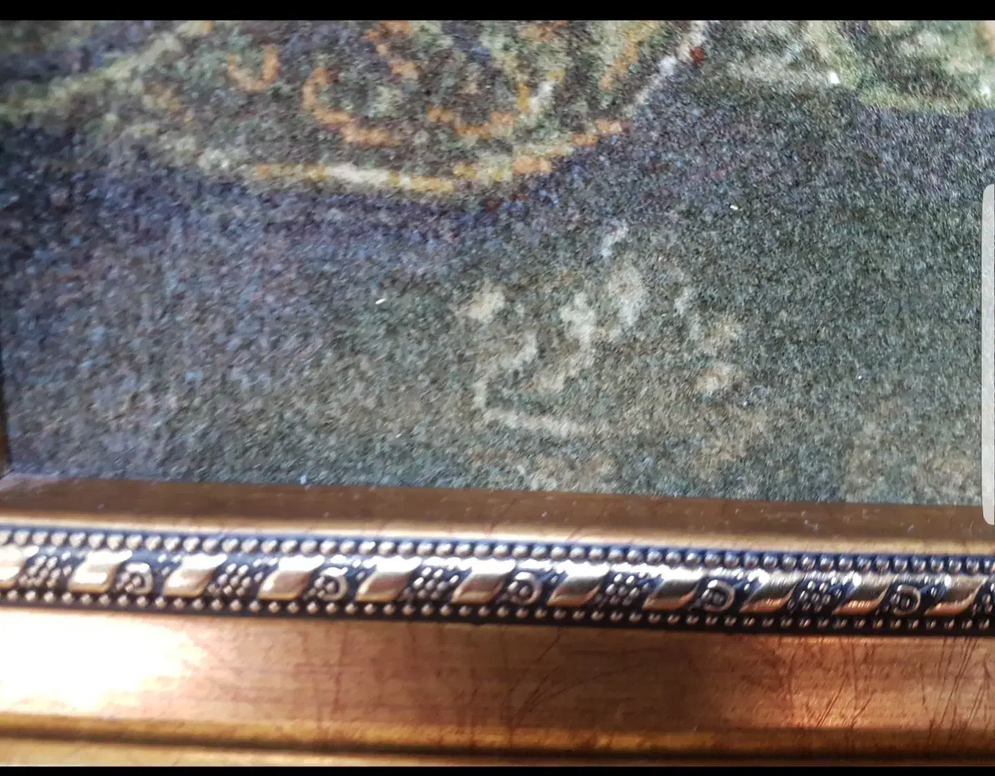 تابلو تبریز ۶۰ رج چله ابریشم گل ابریشم فرانسوی|تابلو فرش|تهران, بازار|دیوار