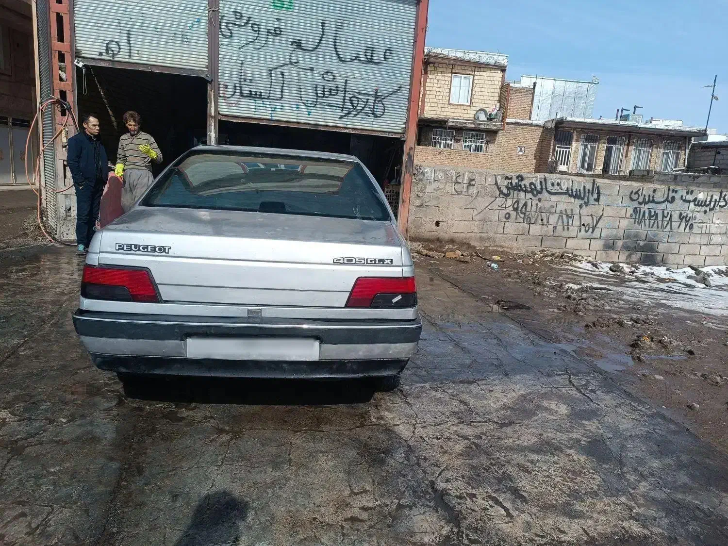 پژو ۴۰۵ مدل ۸۶ دوگانه فابریک|خودرو سواری و وانت|کرمانشاه, |دیوار