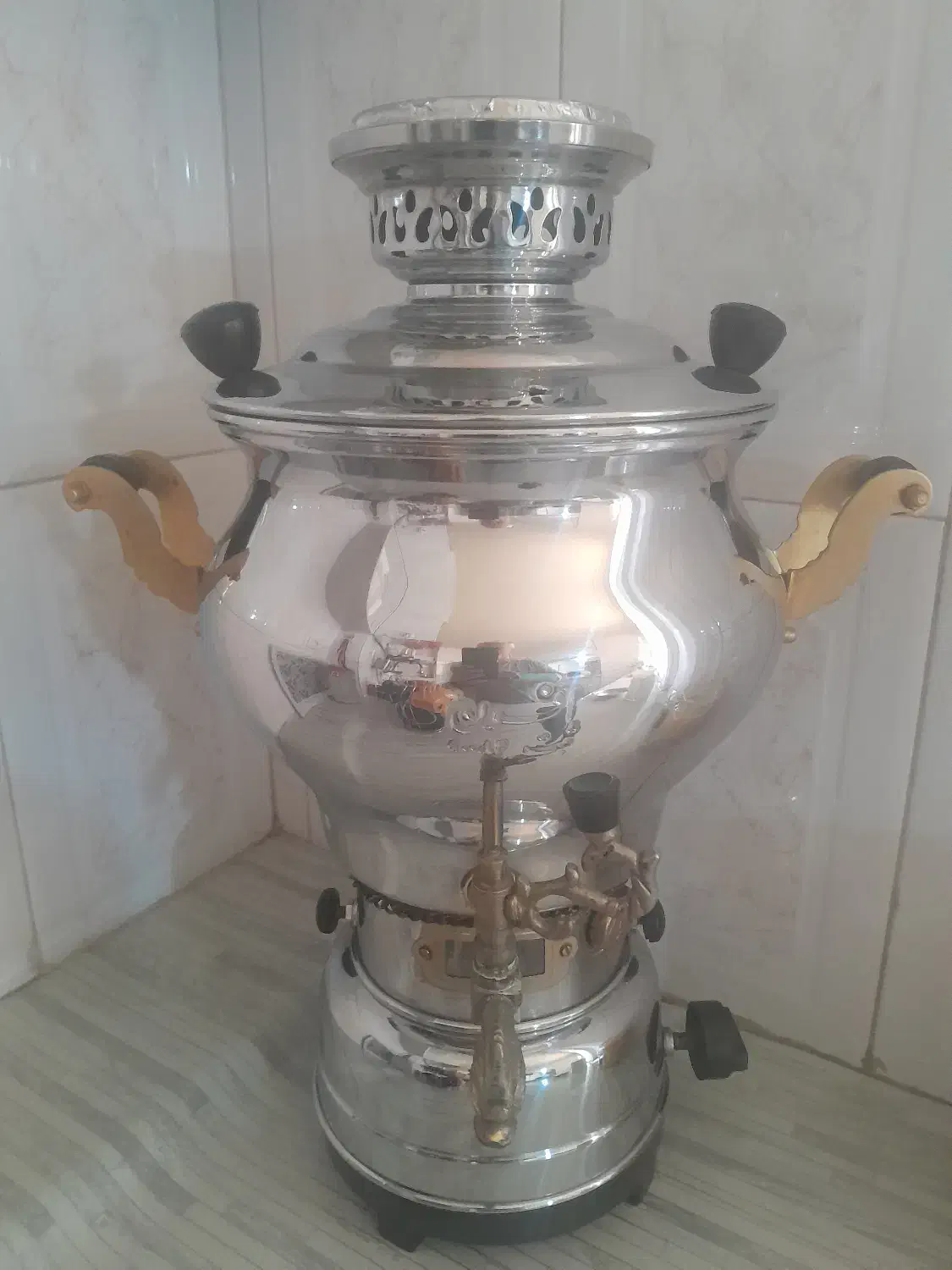 فروش سماور گازی|سماور، چای‌ساز، قهوه‌ساز|قم, حاج زینل|دیوار