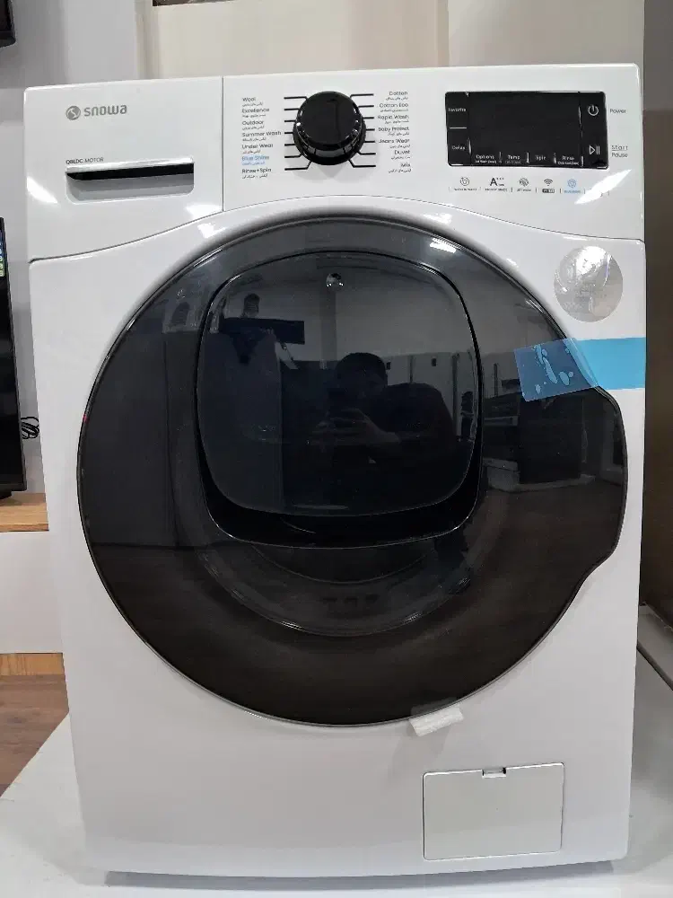 حراج ویژه لباسشویی ۹ کیلویی اسنواا|ماشین لباسشویی و خشککن لباس|بیرجند, |دیوار