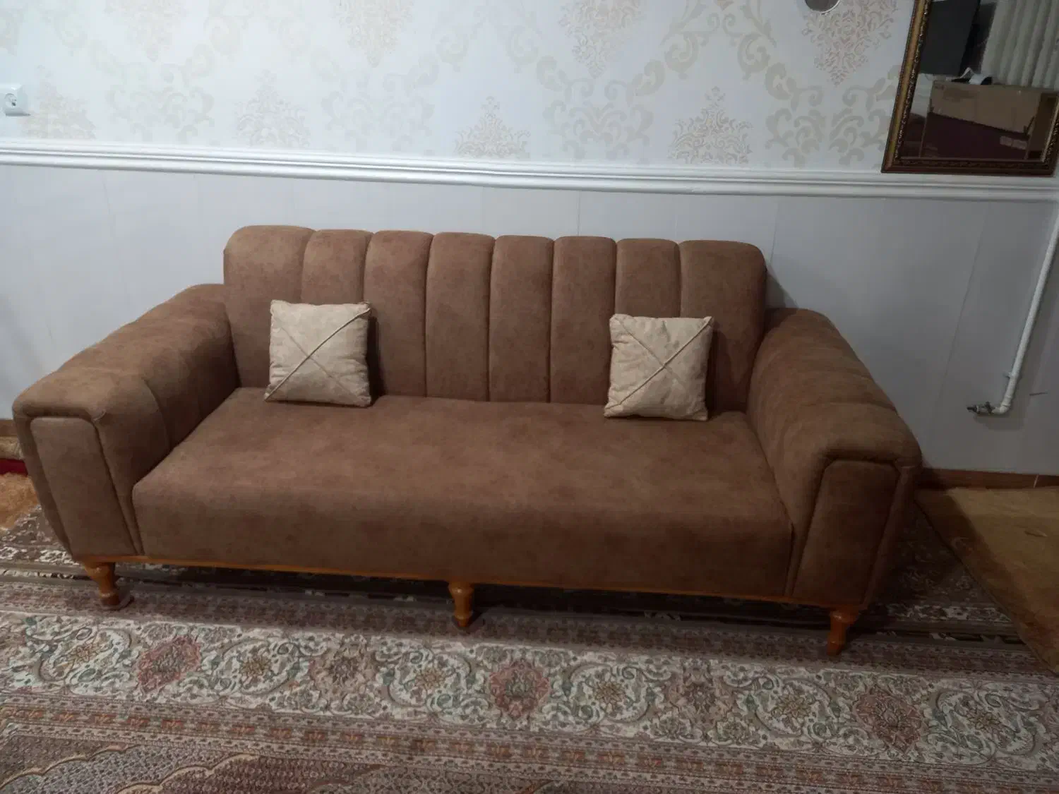 یه سرویس مبل 8 نفره برای فروش|مبلمان خانگی و میز عسلی|بهبهان, |دیوار