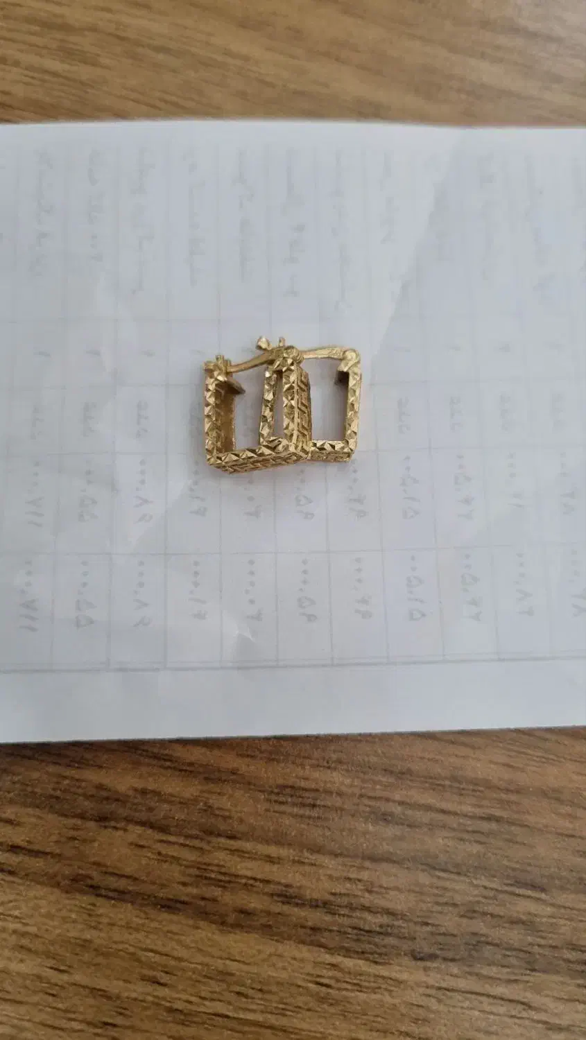 پلاک وگوشواره فوق العاده زیباونو|جواهرات|نورآباد, |دیوار