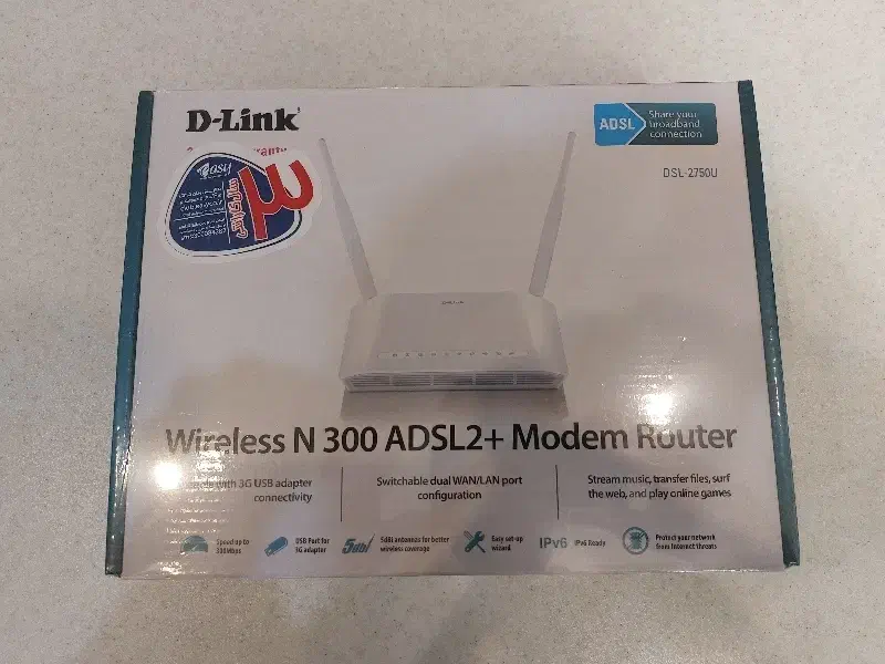 مودم آکبند dlink|مودم و تجهیزات شبکه|کرج, عظیمیه|دیوار