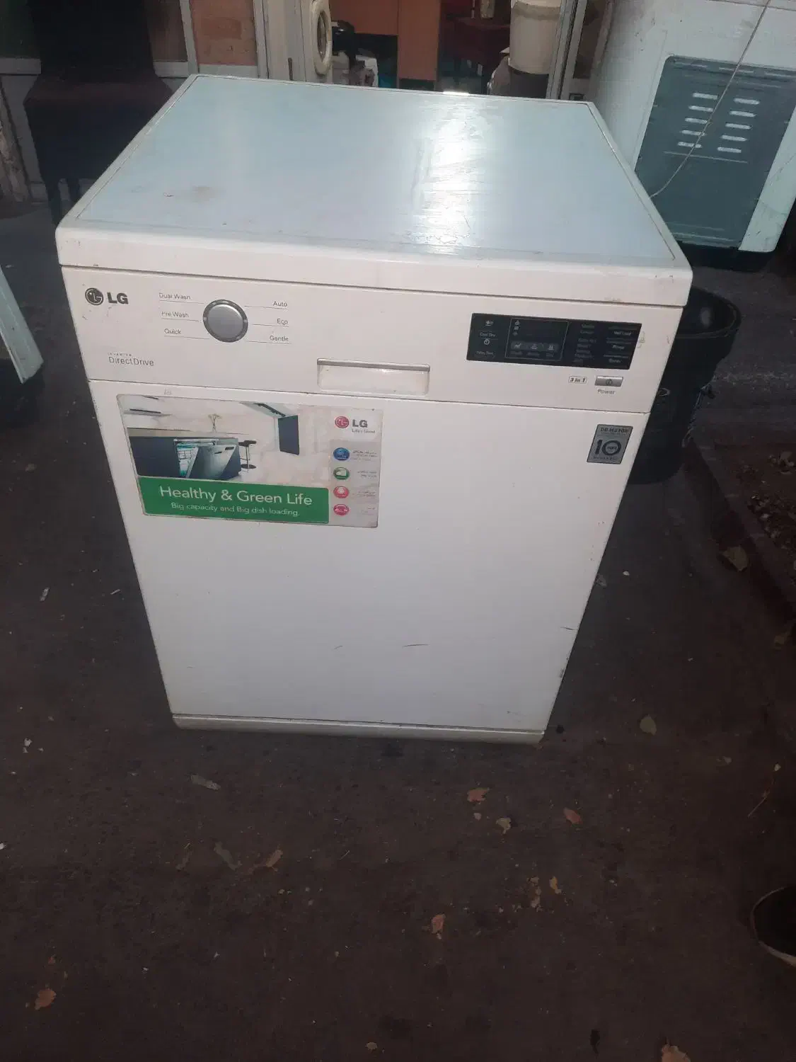 ظرف شویی الجی ولباسشویی زیرووات درحد نو|ماشین لباسشویی و خشککن لباس|تهران, هاشمی|دیوار