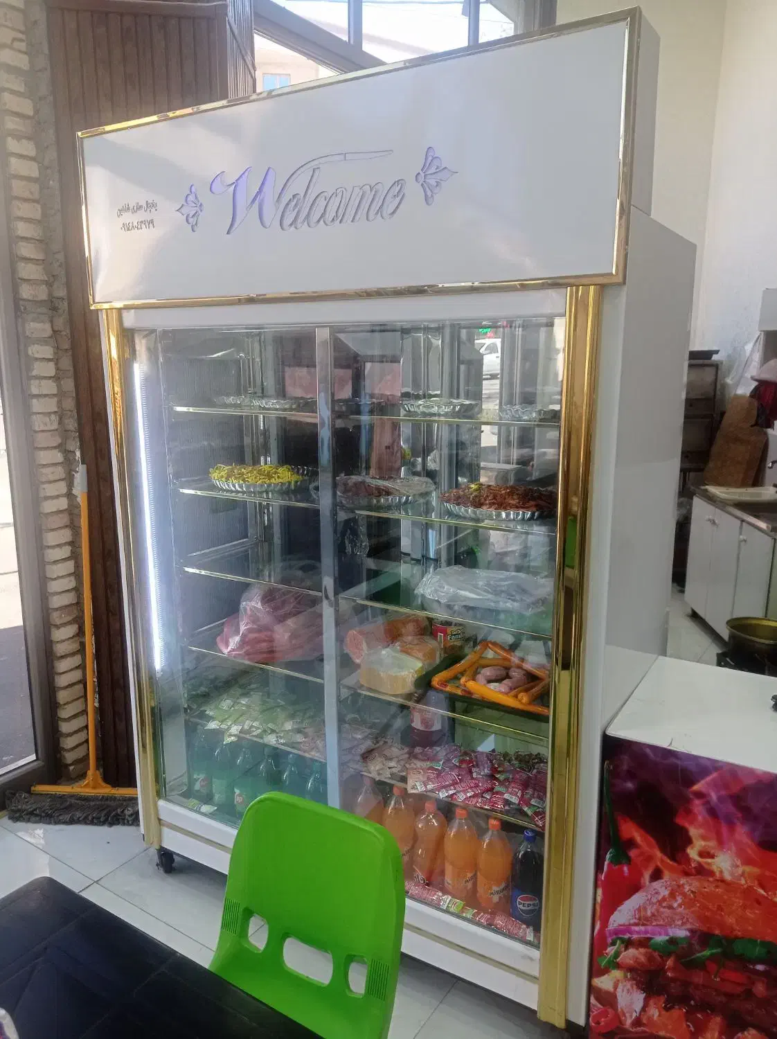 یخچال ایستاده ویترینی و سرخ کن|فروشگاه و مغازه|مشگین شهر, |دیوار