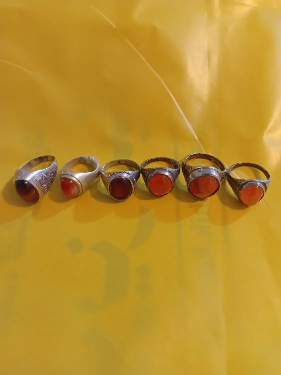 شش انگشتر مردانه|بدلیجات|کرمان, |دیوار