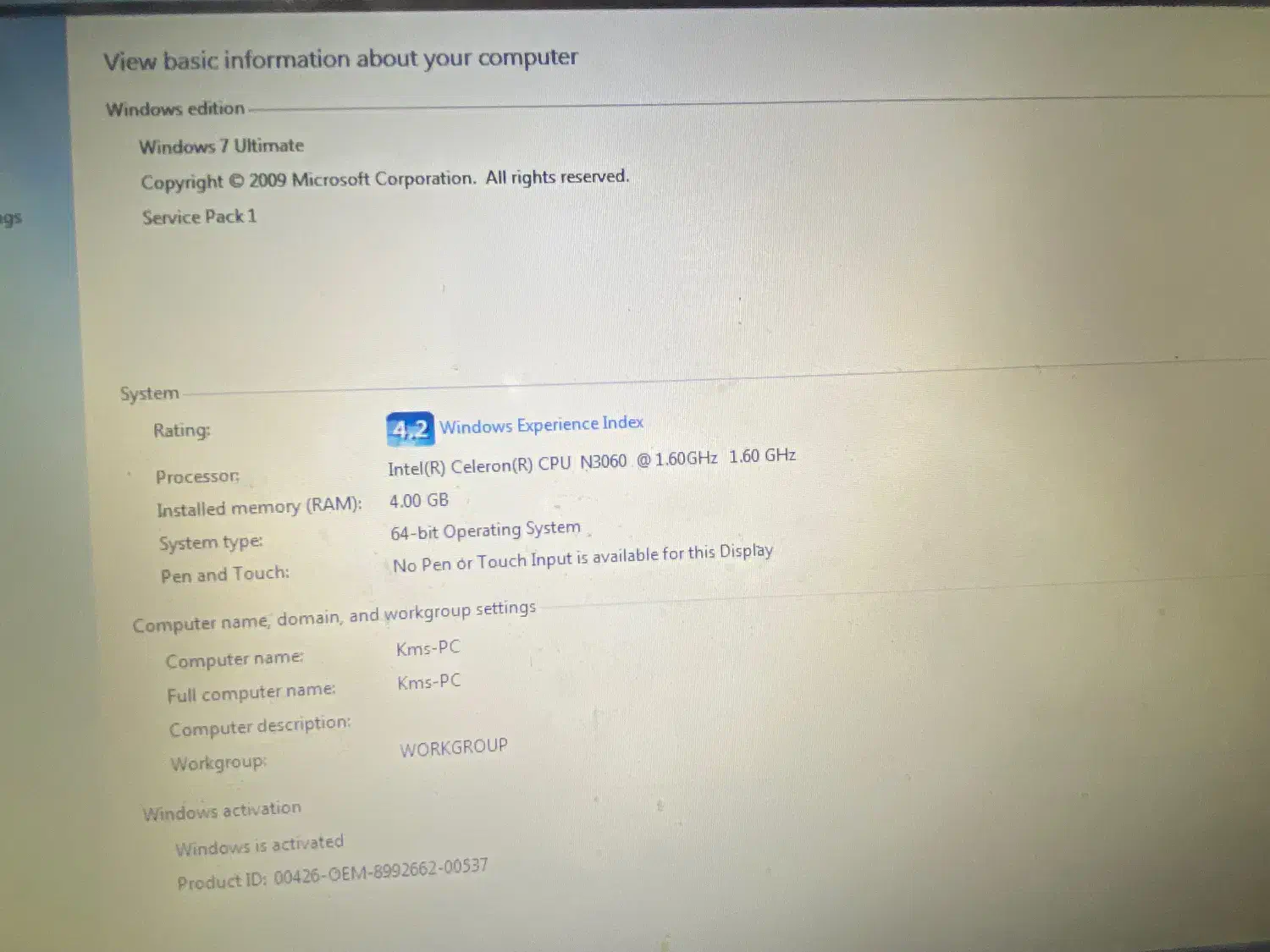 لپتاب لنوو idepad|رایانه همراه|شیراز, زرهی|دیوار