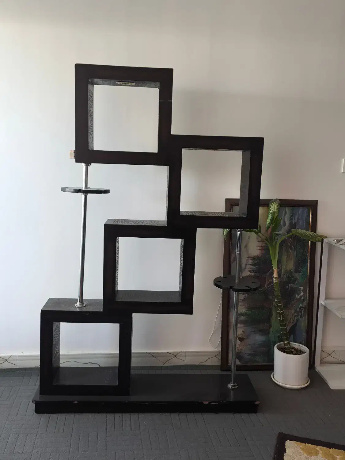 قفسه‌‌ (دکور)|کتابخانه، شلف، قفسه‌های دیواری|طبس, |دیوار