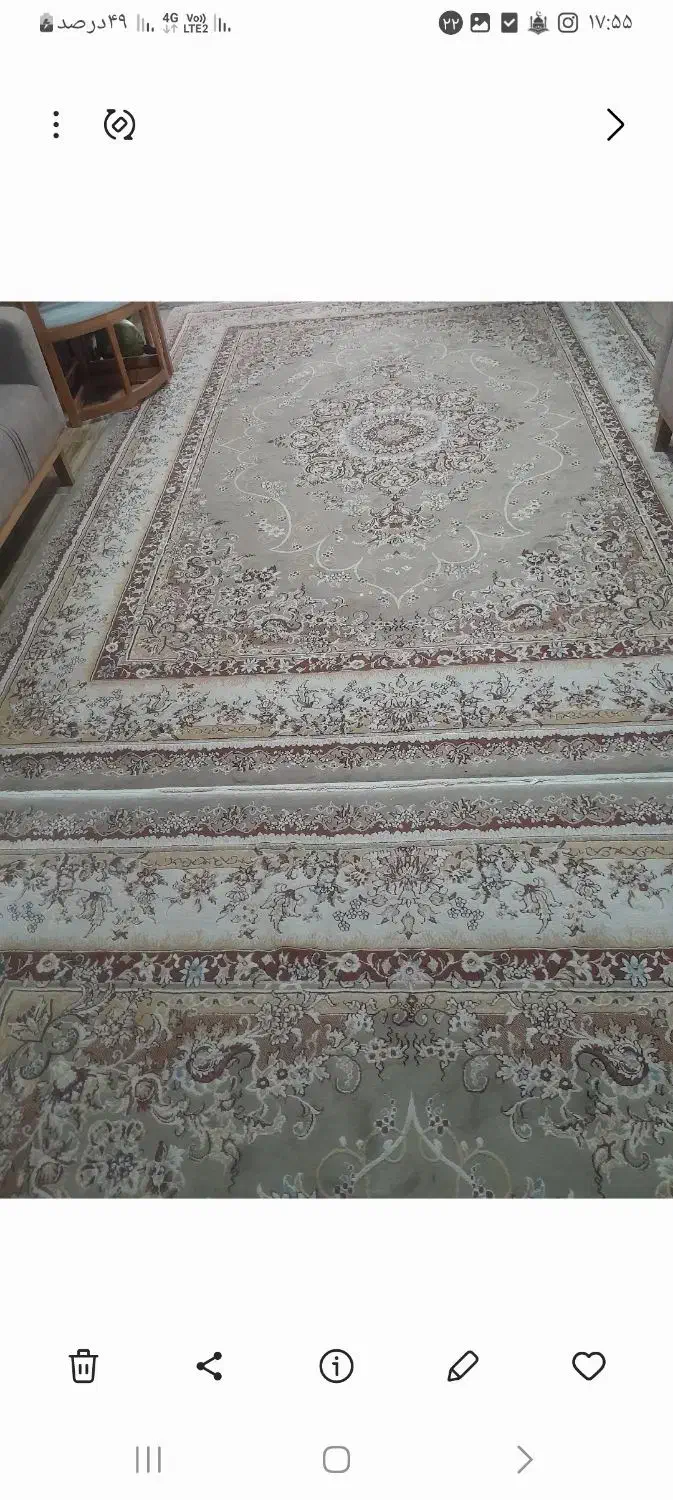 دو عدد فرش نه متری|فرش|رشت, لاکان شهر|دیوار