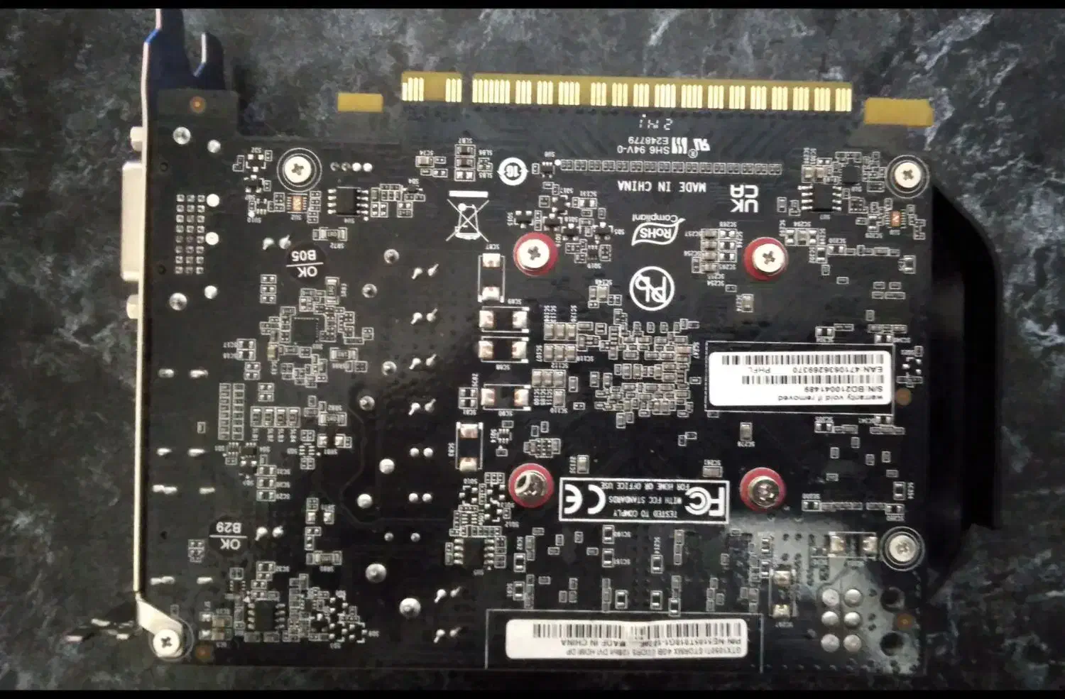 PALIT GTX1050ti 4GB GGD5|قطعات و لوازم جانبی رایانه|تهران, خاک سفید|دیوار