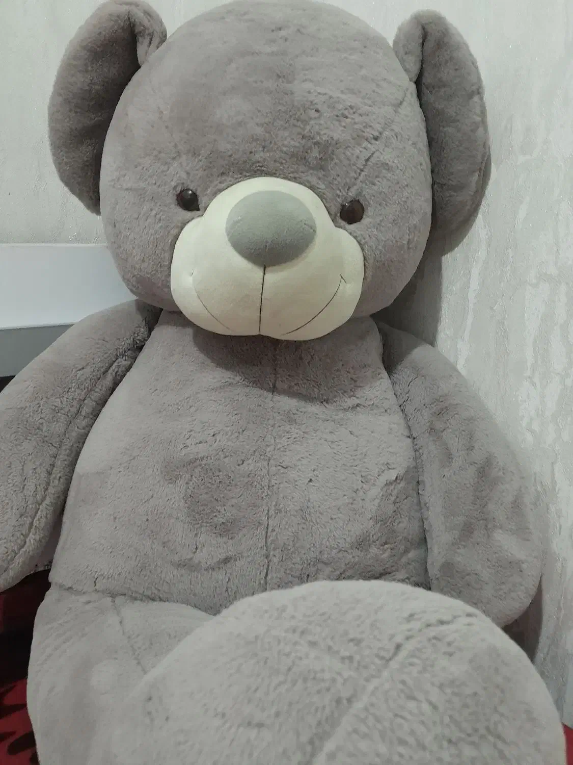 خرس طوسی زیبا درحدنو|اسباب‌بازی بچه|رشت, گلسار|دیوار