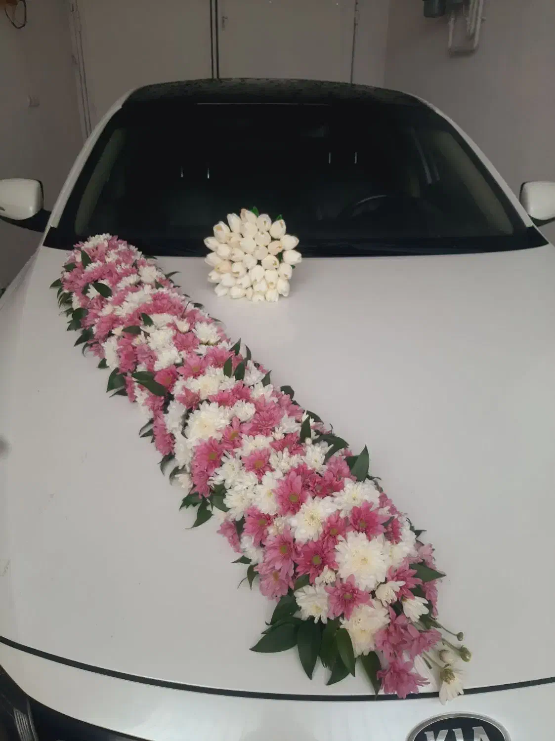 دسته گل عروس|گل مصنوعی|لاهیجان, انقلاب|دیوار