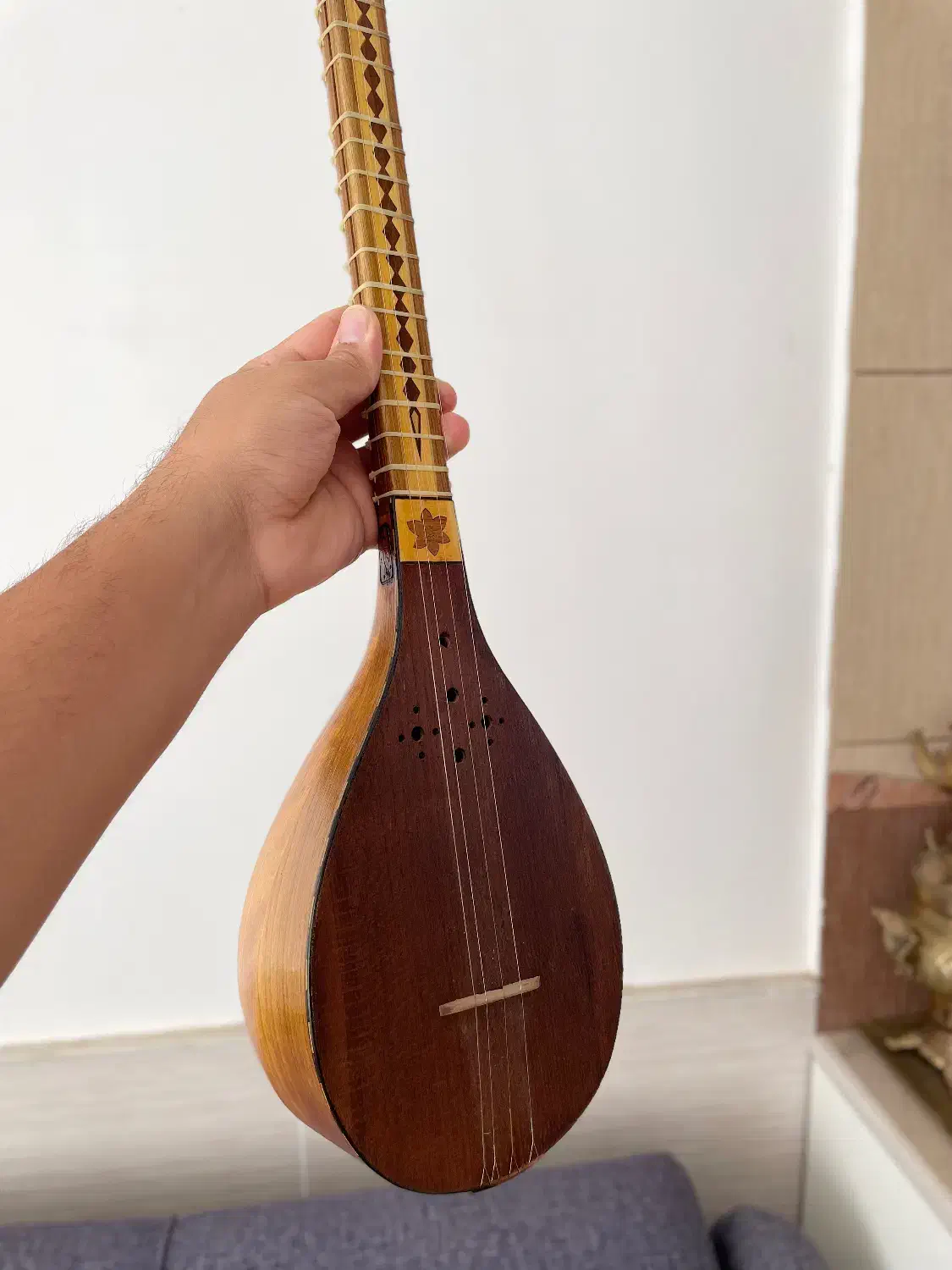 سه تار مهر بختیاری|سازهای سنتی|رفسنجان, |دیوار