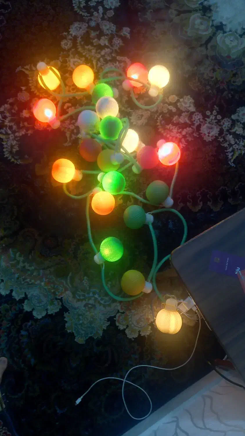 ریسه قدیمی|ریسه و چراغ تزئینی|ملایر, |دیوار