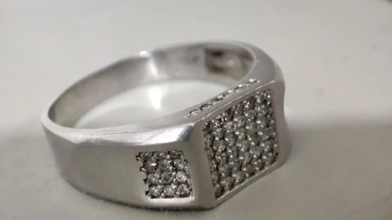 حلقه پلاتین مردانه|جواهرات|ورامین, ورامین|دیوار