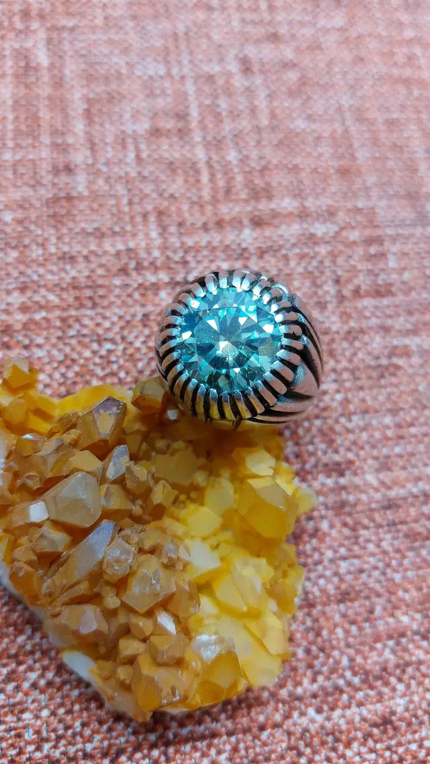 انگشتر موزانایت|جواهرات|گلستان (تهران), |دیوار