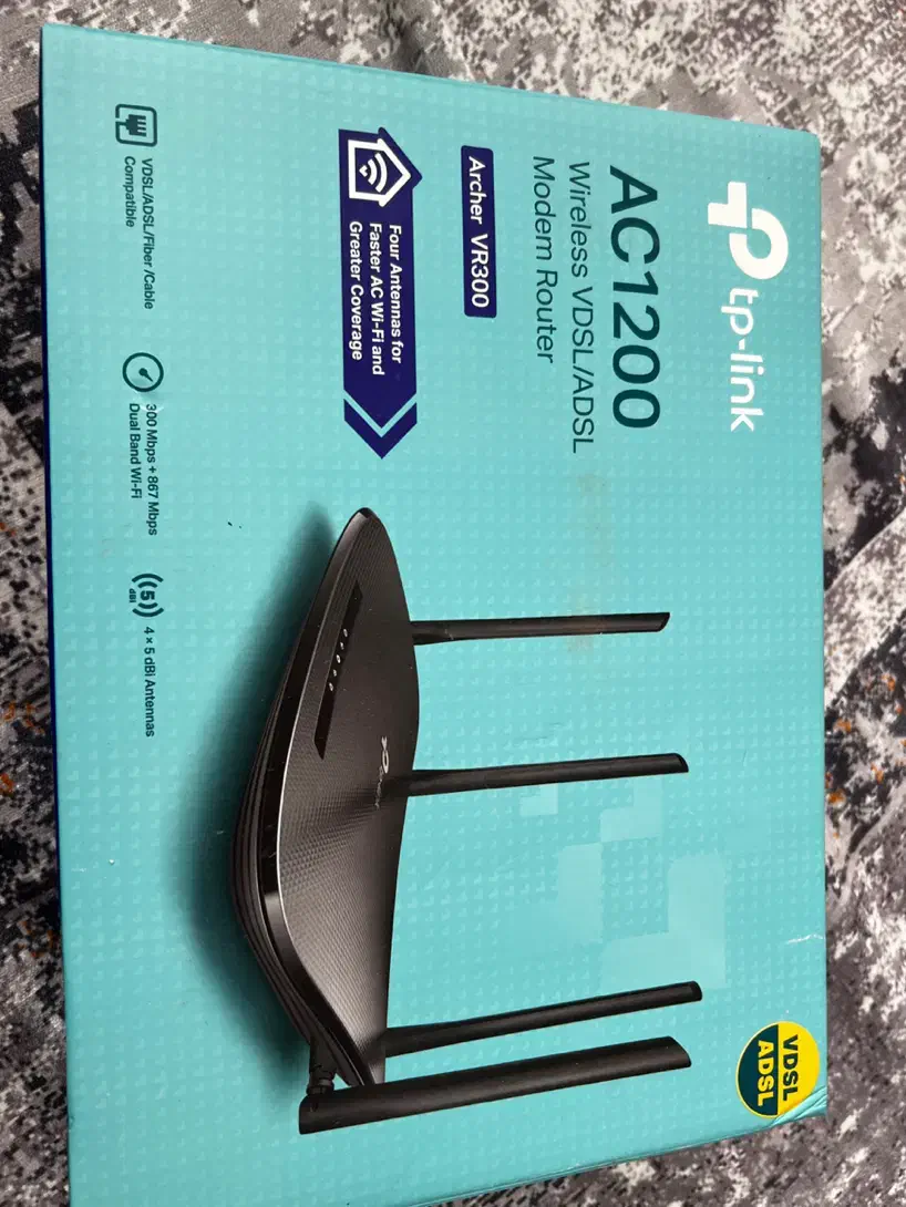 مودم روتر VDSL/ADSL تی پی لینک مدل Archer VR300|مودم و تجهیزات شبکه|صدرا-فارس, فاز ۱|دیوار