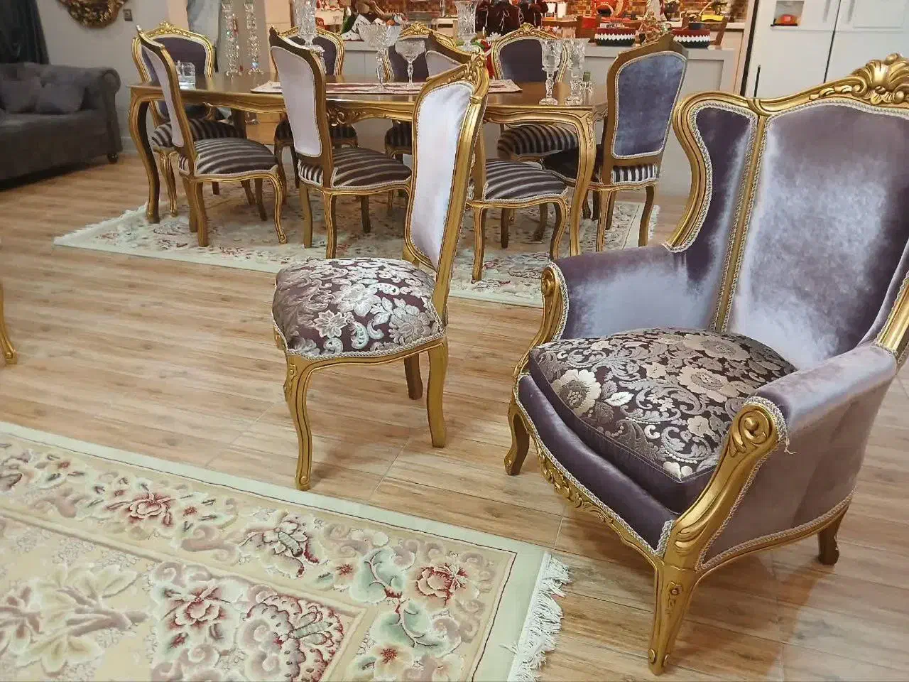 ست مبل و میز ناهار خوری لوکس|مبلمان خانگی و میز عسلی|تربت جام, فاز ۲ فرهنگیان|دیوار