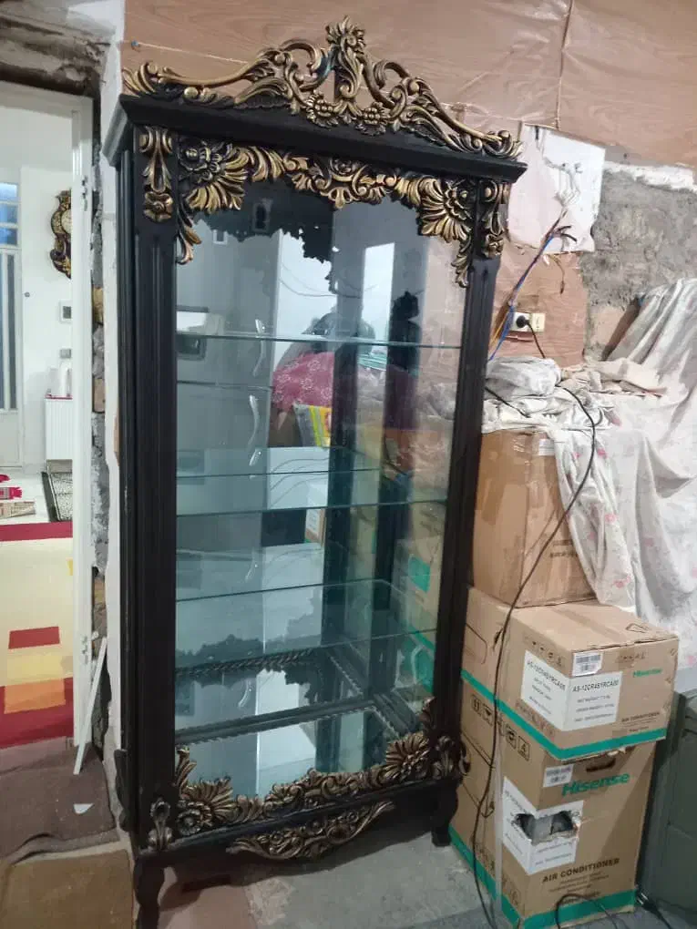 دکور شیشه‌ای|بوفه، ویترین، کنسول|شوشتر, |دیوار