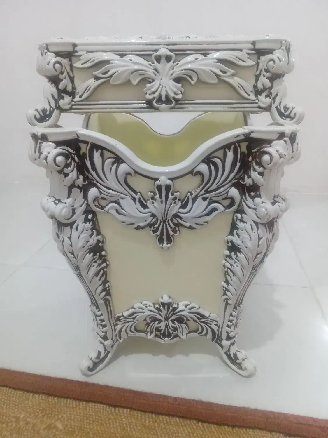 سطل زباله وجادستمالی|صنایع دستی و سایر لوازم تزئینی|کرمانشاه, |دیوار