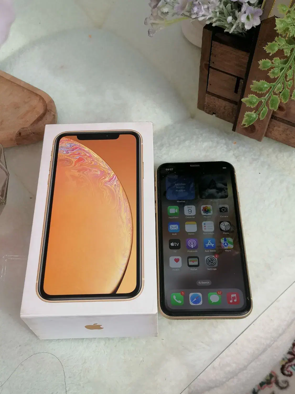 iPhone xr 128g ZDA دوسیم|موبایل|قم, پردیسان|دیوار