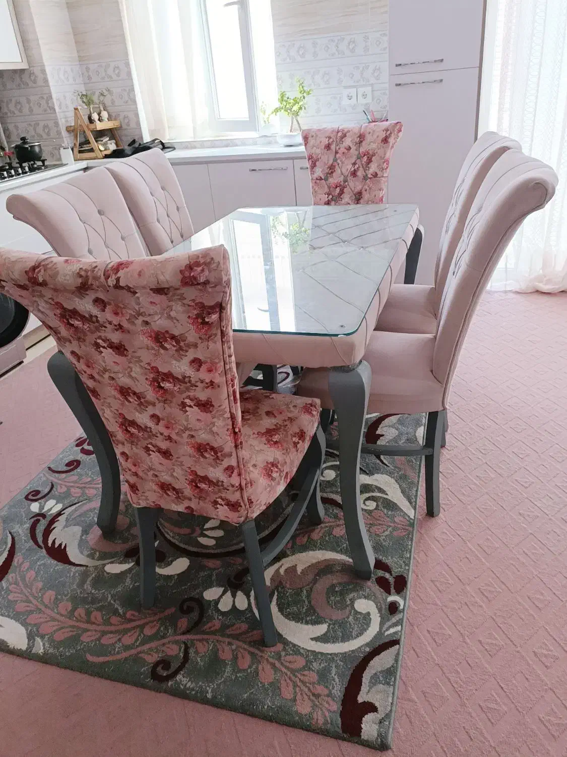 مبلمان راحتی ۹ نفره با میز جلو مبلی و ۴ عدد عسلی|مبلمان خانگی و میز عسلی|الوند, |دیوار