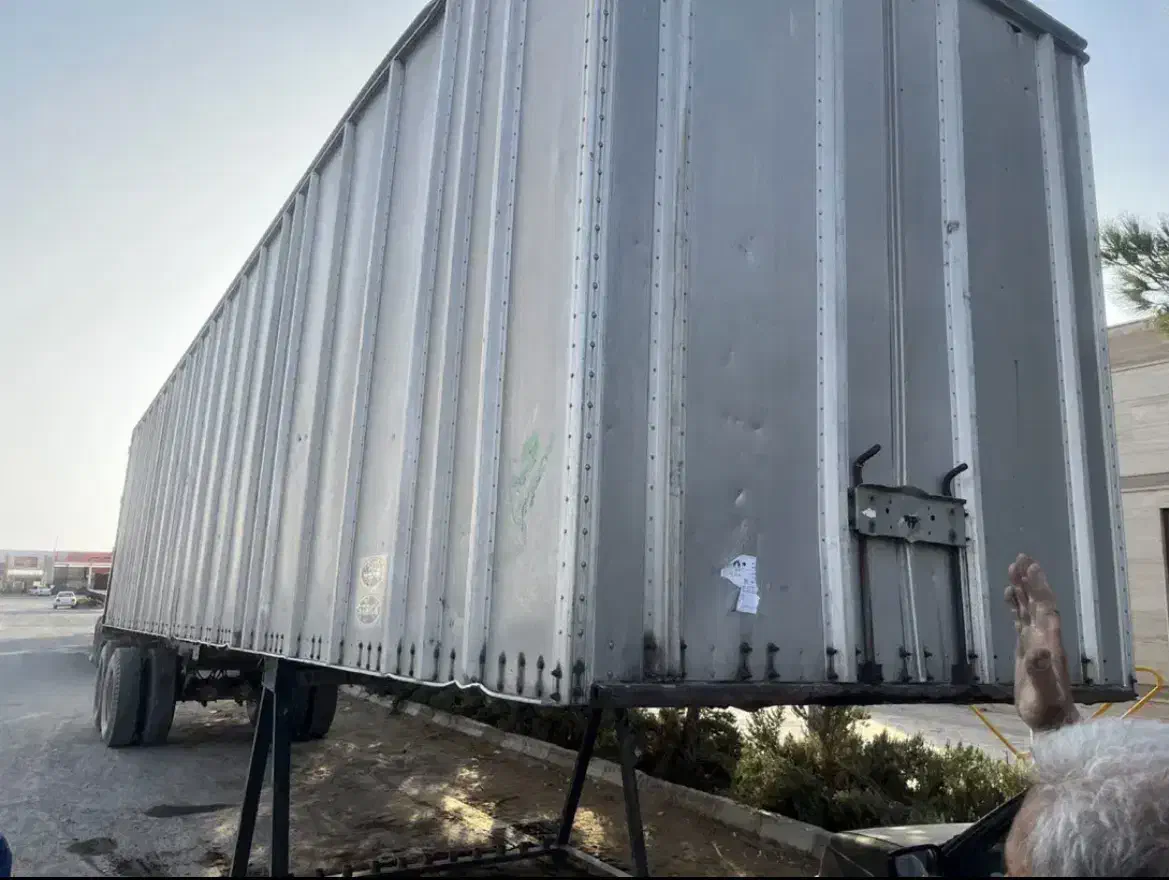 کانتینر آلومینیوم دو محور در حد نو|ماشین‌آلات صنعتی|بیرجند, |دیوار