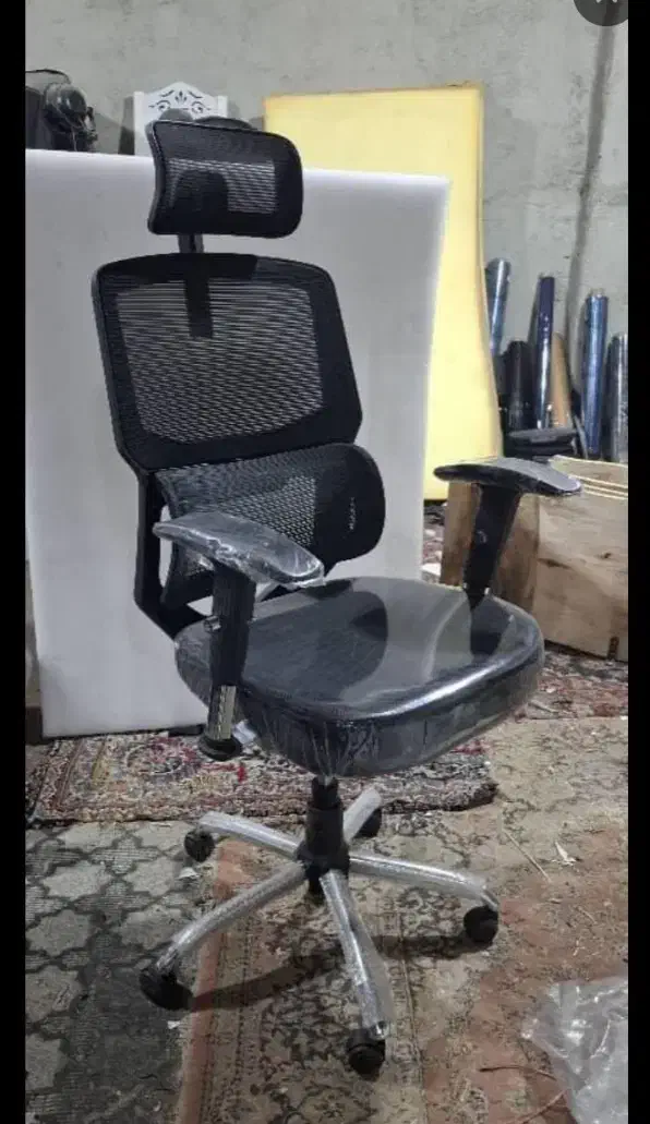 صندلی مدیریت پشت توری|صندلی و نیمکت|چهاردانگه (تهران), |دیوار