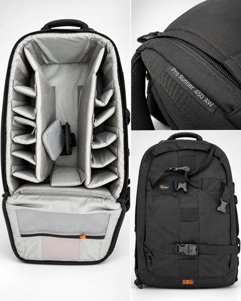 کوله دوربین Lowepro Pro Runner 450 AW حرفهای|دوربین عکاسی و فیلمبرداری|تهران, دروس|دیوار