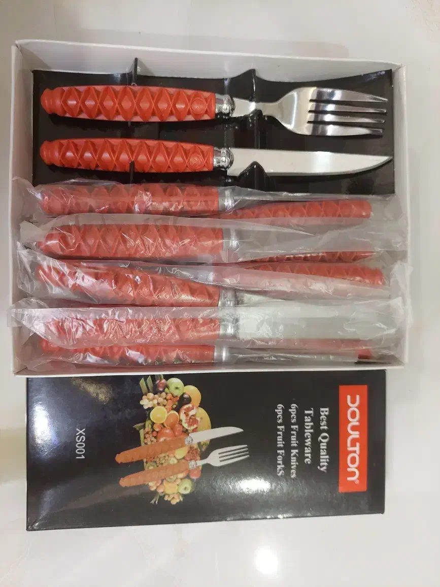 سرویس چنگال و چاقو مارک دالتون نو داخل پلاستیک|ظروف سرو و پذیرایی|همدان, |دیوار