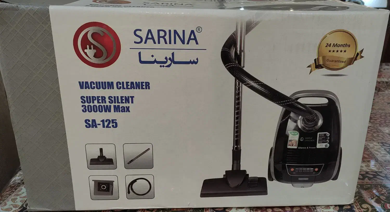 جاروبرقی ۳۰۰۰w آکبند سارینا|جاروبرقی، جارو شارژی، بخارشو|تهران, باغ فیض|دیوار