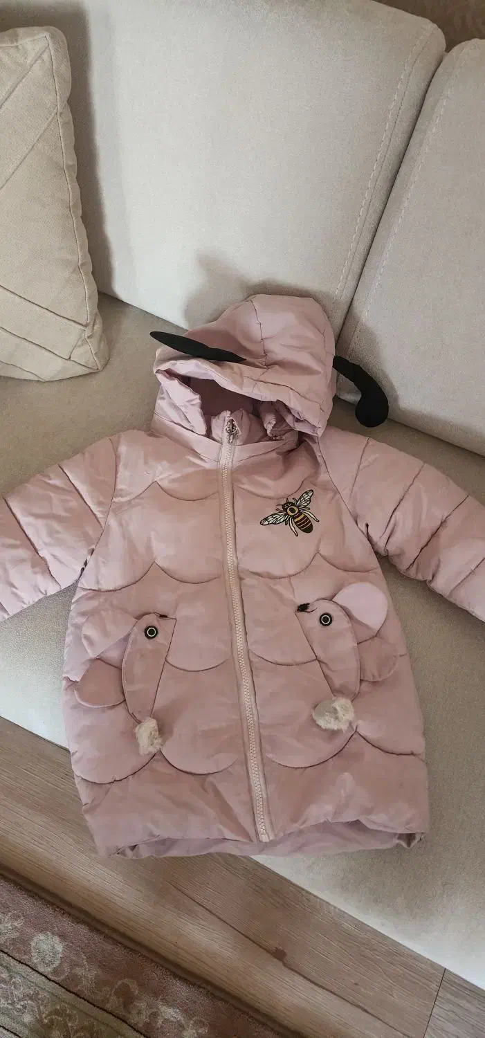 کاپشن خارجی دخترانه ۵ سال|کفش و لباس بچه|اراک, |دیوار