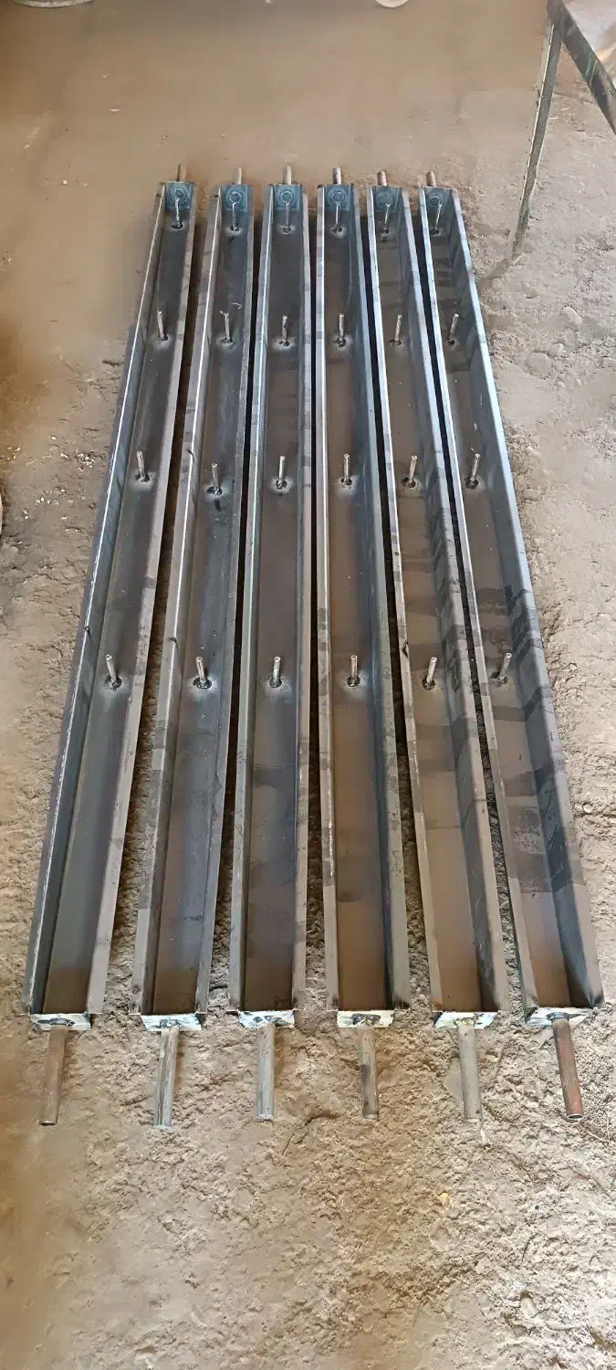 قالب لوله کول رایزر بیضی درب چاه پایه فنس|مصالح و تجهیزات ساختمان|رزن, |دیوار