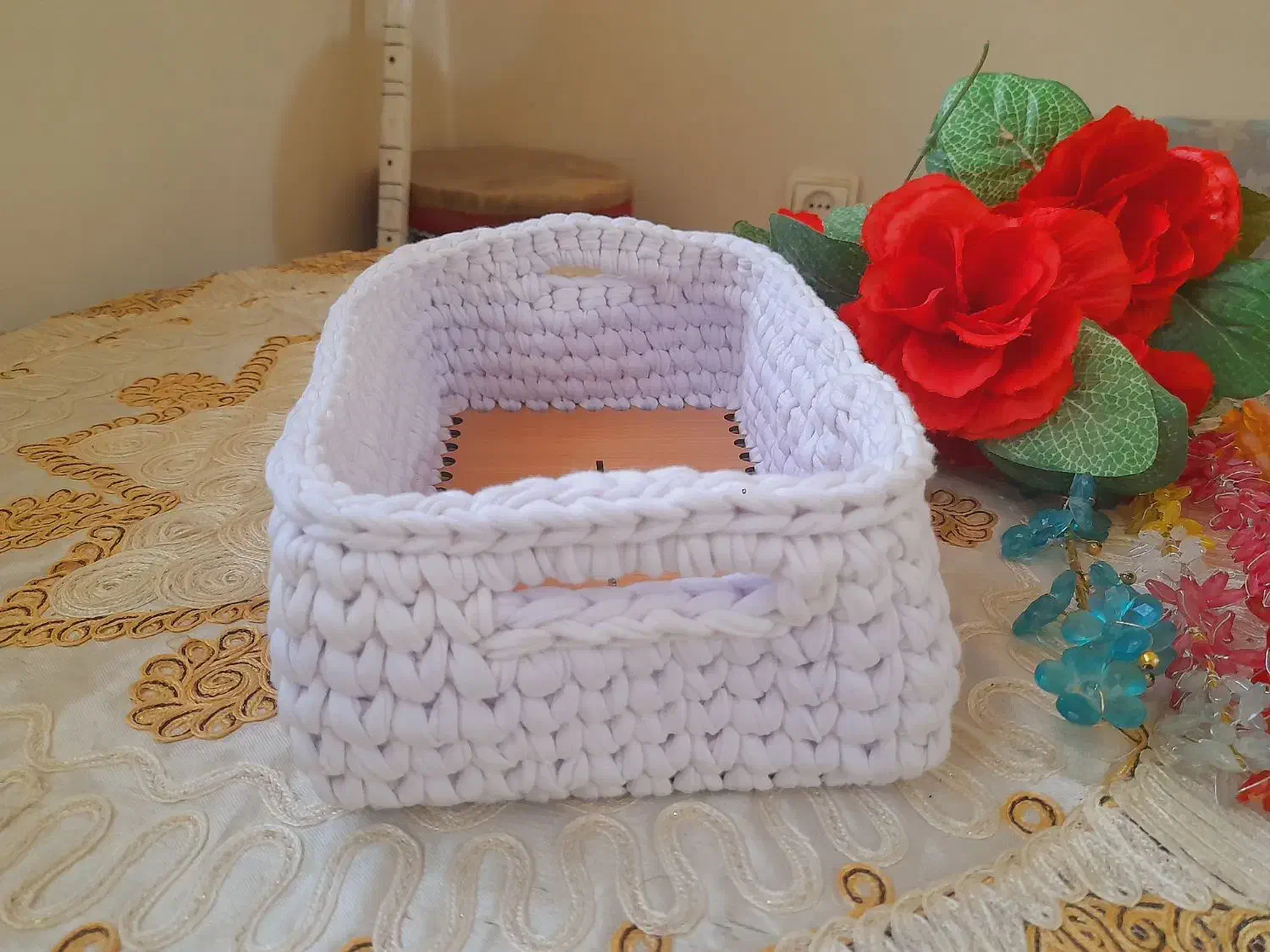 حراج سبد تریکو دو رنگ دونه ۱۰۰|حراج|بهبهان, |دیوار