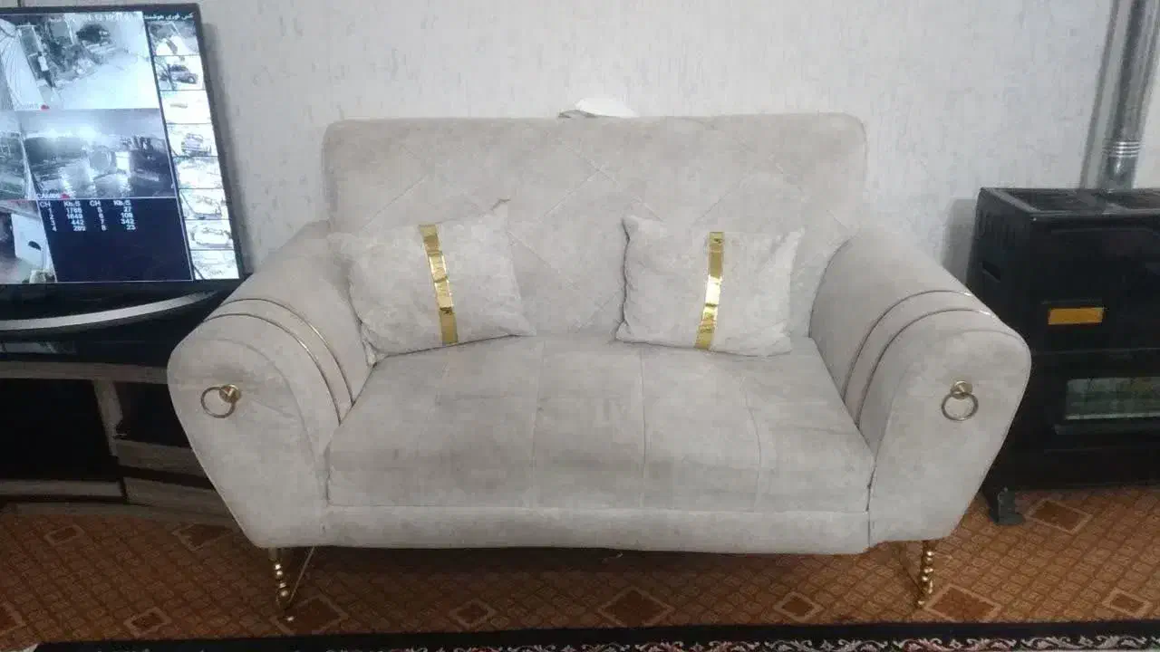 مبل راحتی ۹نفره|مبلمان خانگی و میز عسلی|قهدریجان, |دیوار