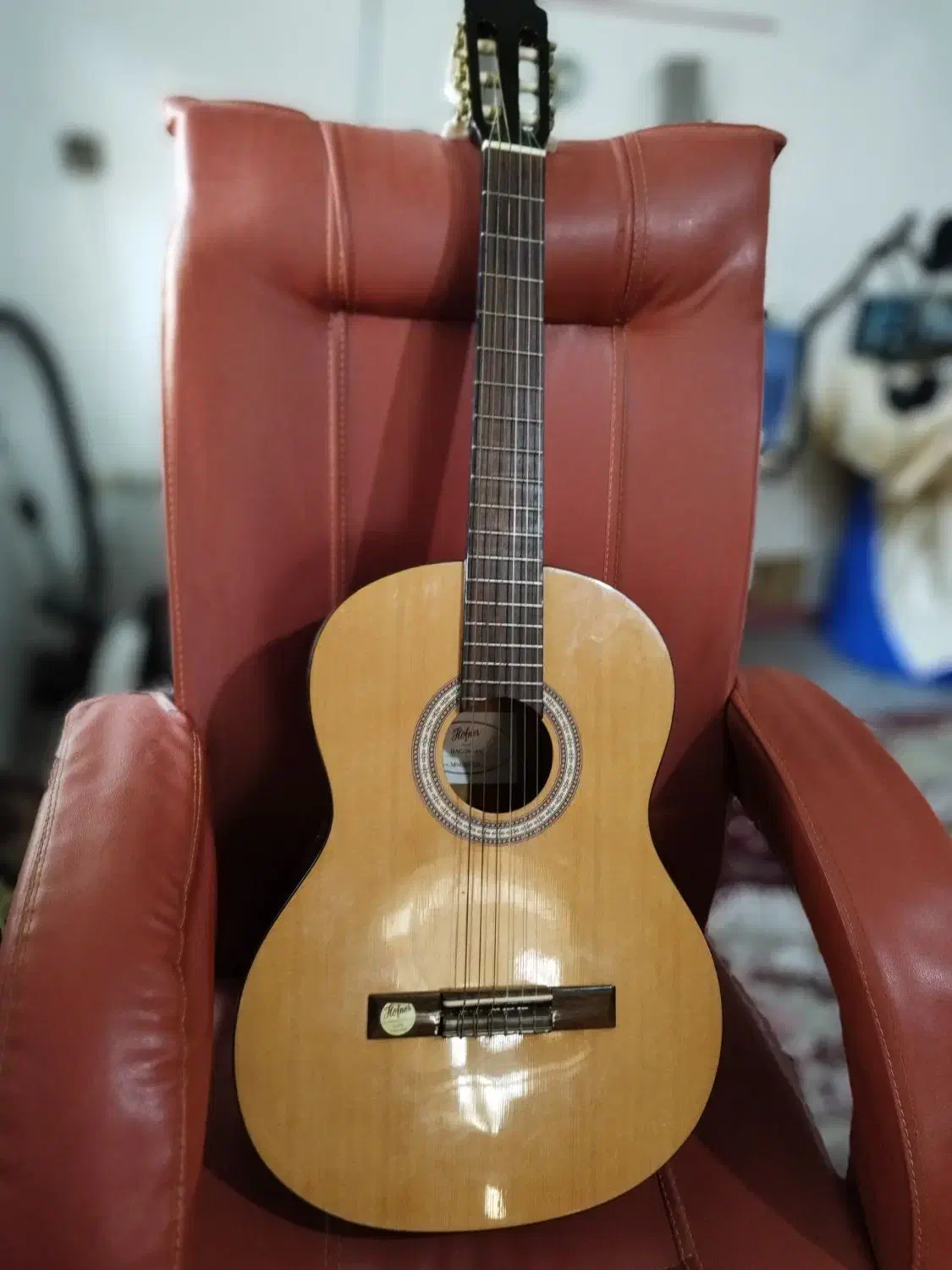 گیتار کلاسیک هافنر، سالم و در حد نو|گیتار، بیس، امپلیفایر|رشت, سلیمانداراب|دیوار