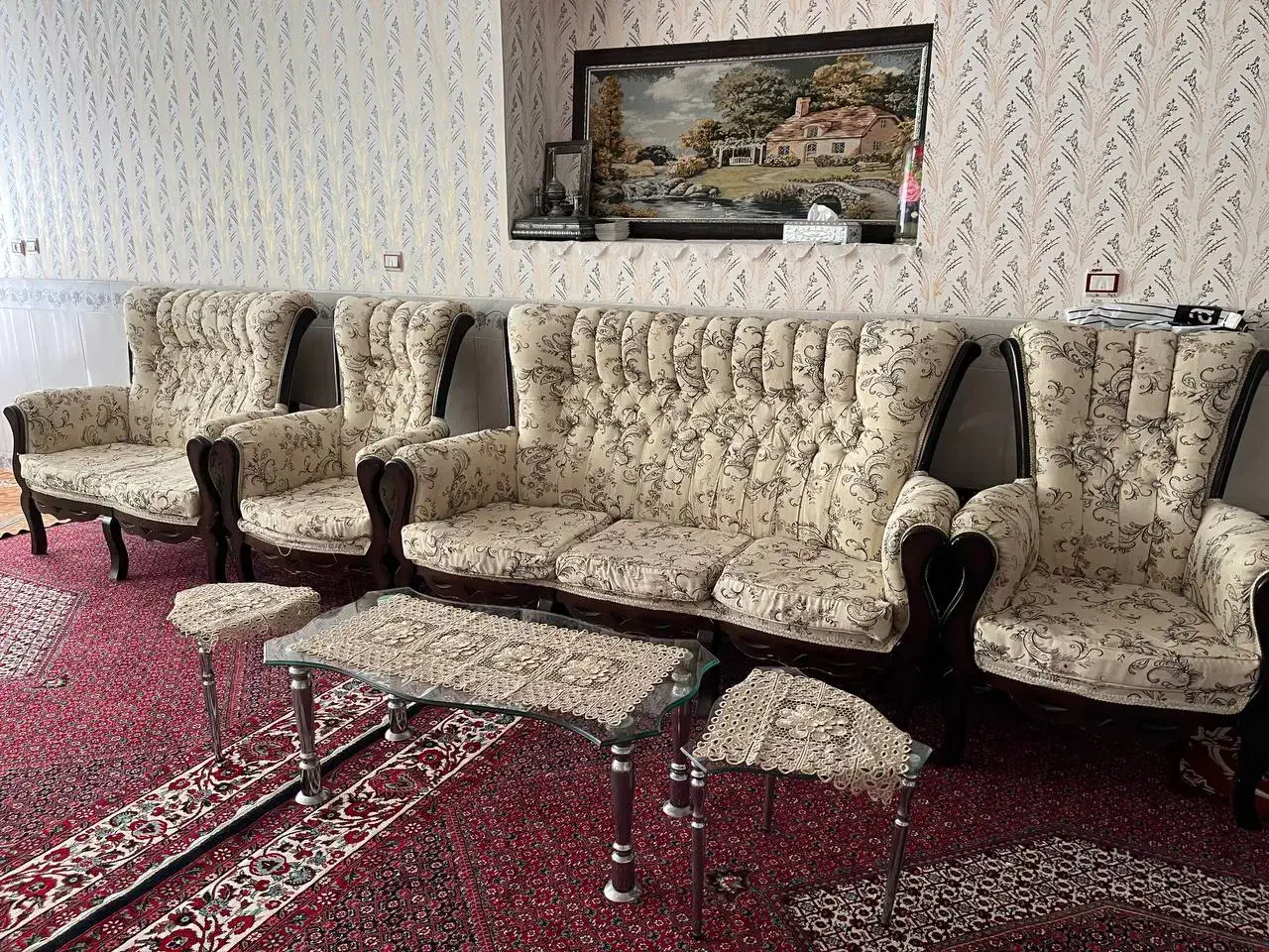 مبل ۷نفره|مبلمان خانگی و میز عسلی|تهران, آذربایجان|دیوار