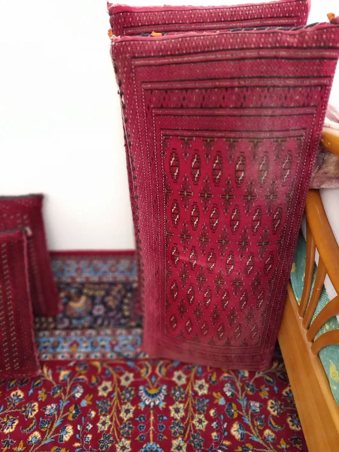 پشتی دستباف ترکمن|پشتی|محمدشهر, همایون ویلا|دیوار