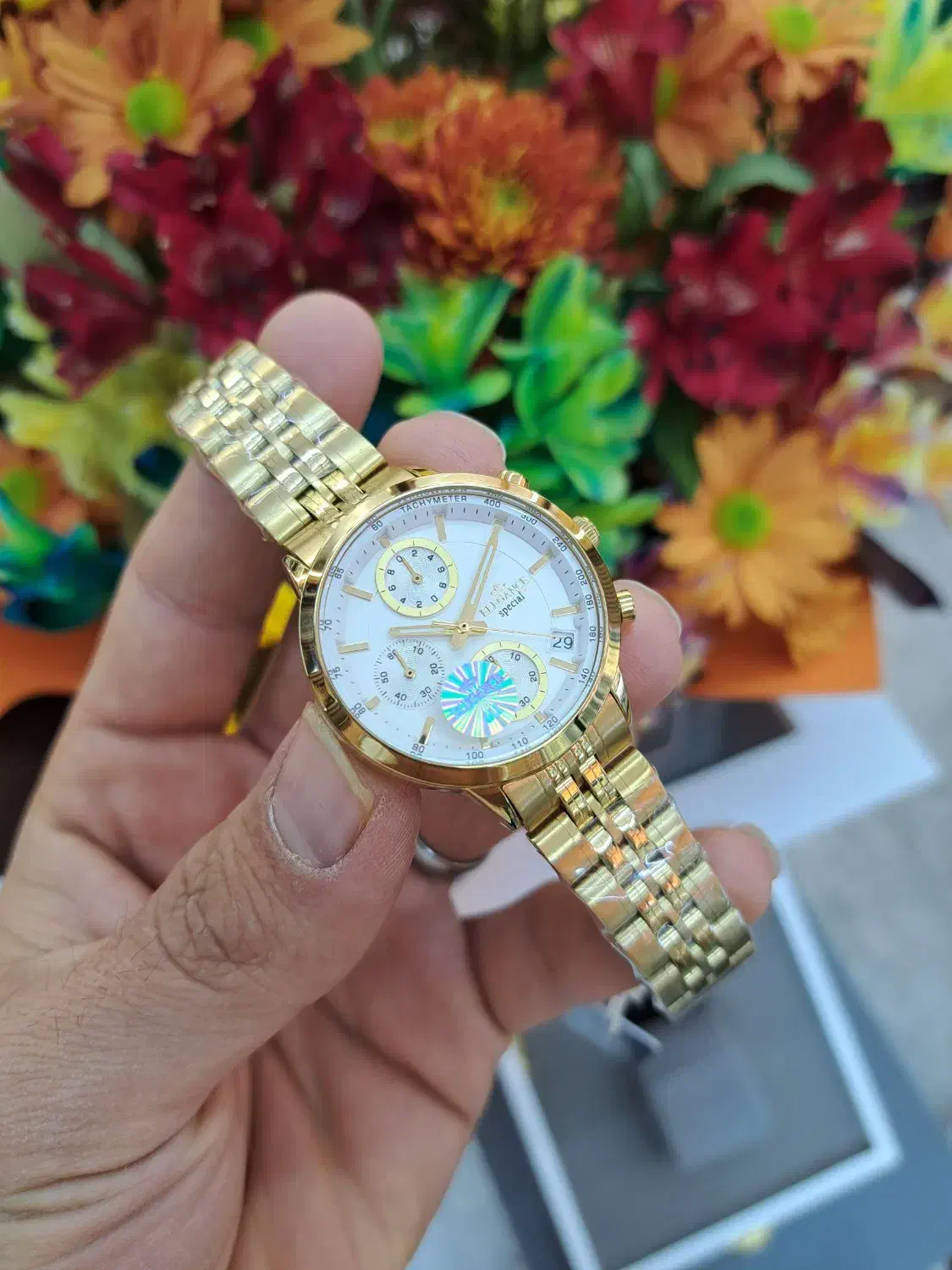 کادو یلدا عروس الگانس اسپشیال سه موتور فعال ژاپنی|ساعت|اصفهان, قائمیه|دیوار