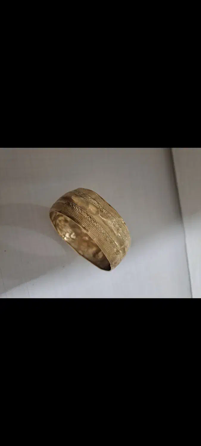 طلا ۱۸ عیار  النگو مستعمل به وزن ۹نیم گرم|جواهرات|قوچان, |دیوار