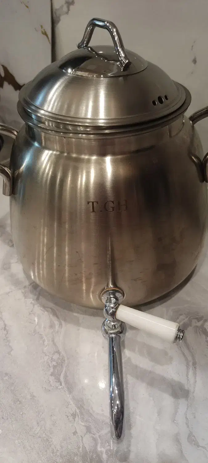 کتری شیردار پنج لیتری|قوری، کتری، قهوه‌ساز دستی|تهران, حکیمیه|دیوار