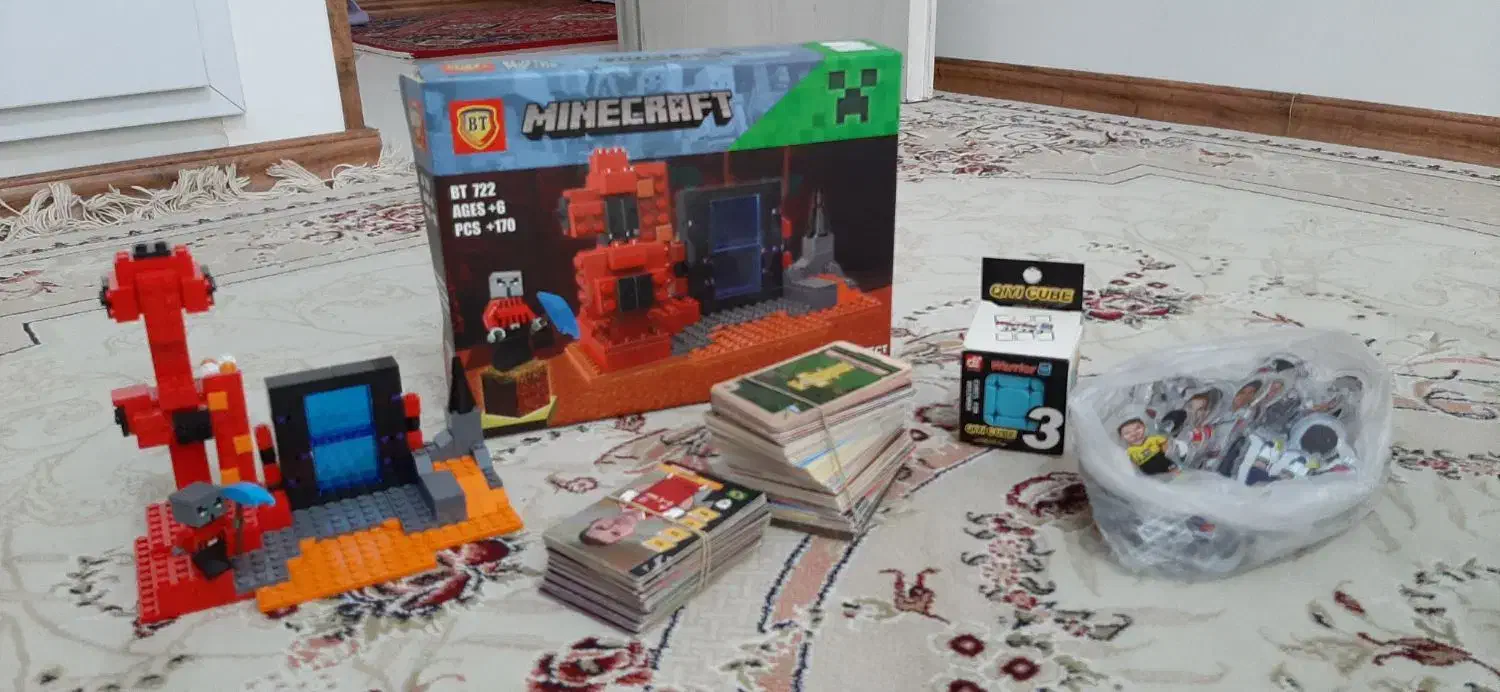 بهترین لگو ماینکرفت و کلی چیز گران ولی به قیمت خوب|اسباب‌‌بازی|شیراز, سیلو|دیوار