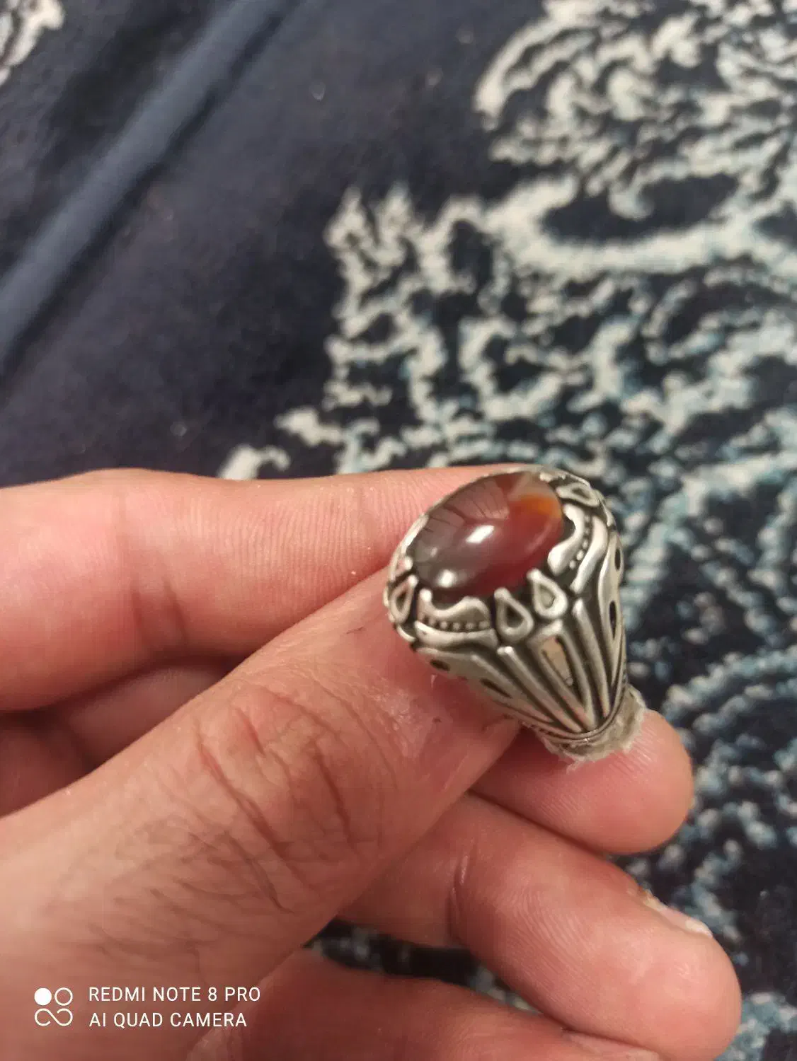 ۳ عدد انگشتر نقره|کلکسیون اشیاء عتیقه|شریفآباد, |دیوار