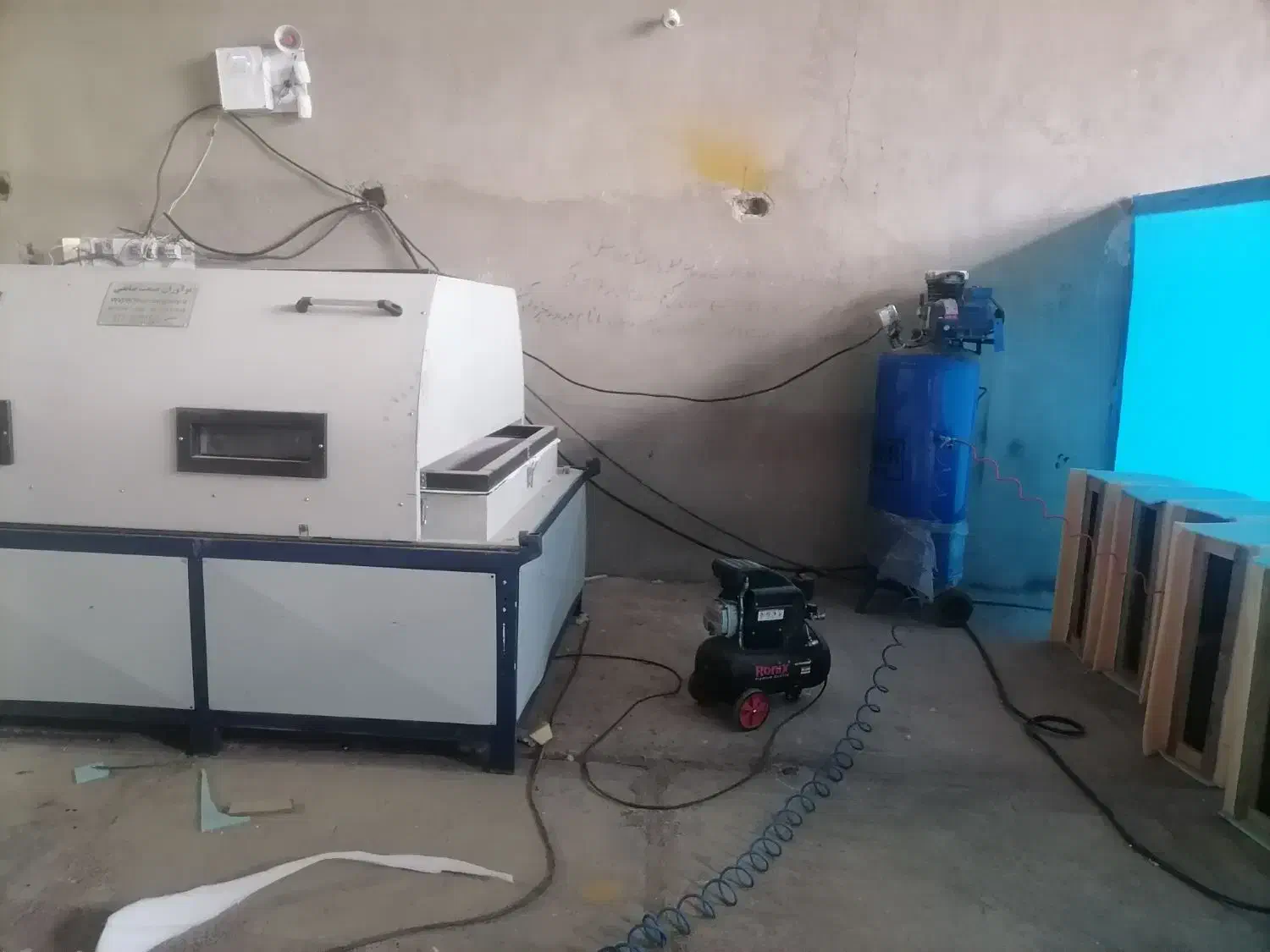 دستگاه پرس وکیوم ریلی|ماشینآلات صنعتی|اسلامشهر, ده عباس|دیوار