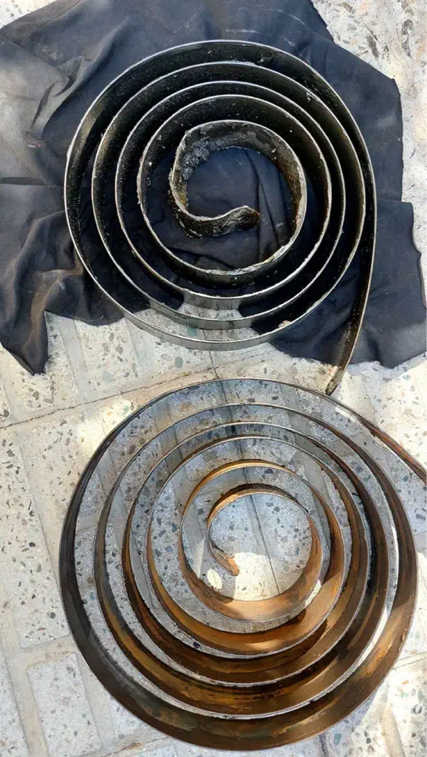 فنر کرکره قدیمی سالم|مصالح و تجهیزات ساختمان|پاکدشت, پاکدشت (مامازند)|دیوار