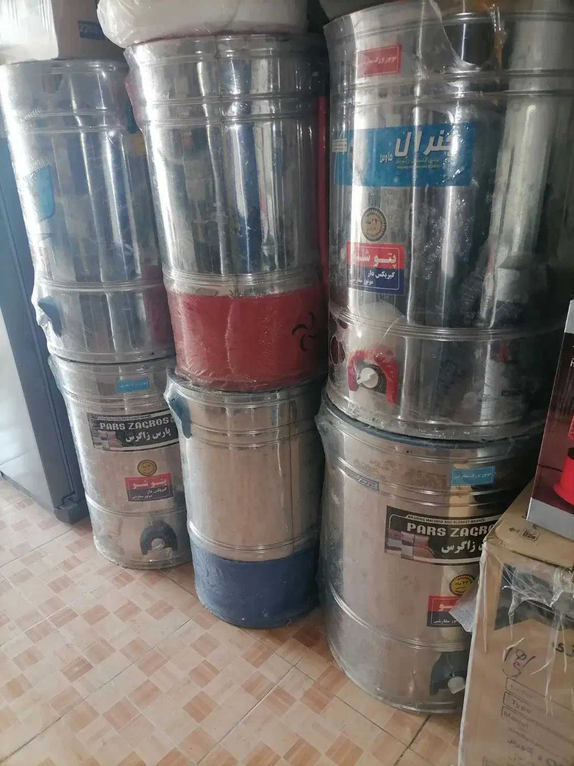 فروش انواع پتو شور در ساز های مختلف|ماشین لباسشویی و خشککن لباس|شیراز, نصر|دیوار